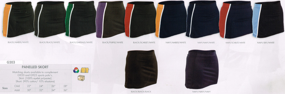 Panelled Skort