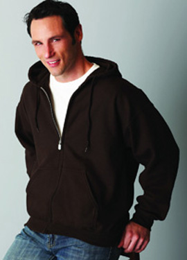 HEAVY FULL ZIP HOODED SWEAT