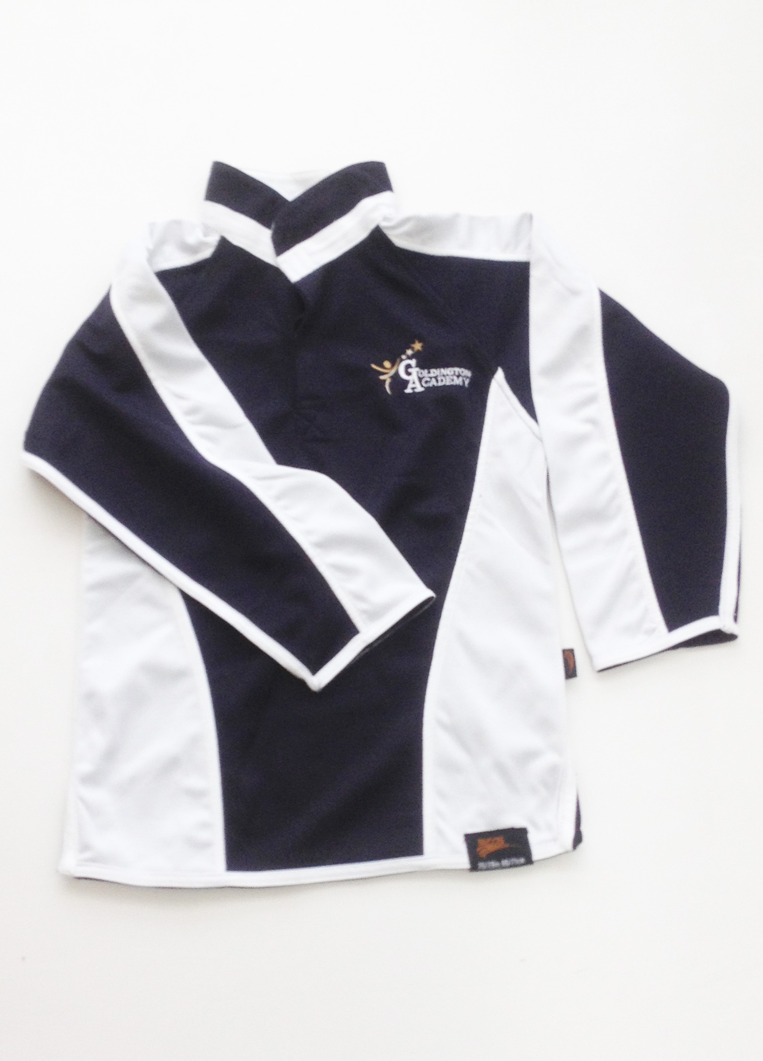 Goldington Academy Rugby Top (Navy/White)