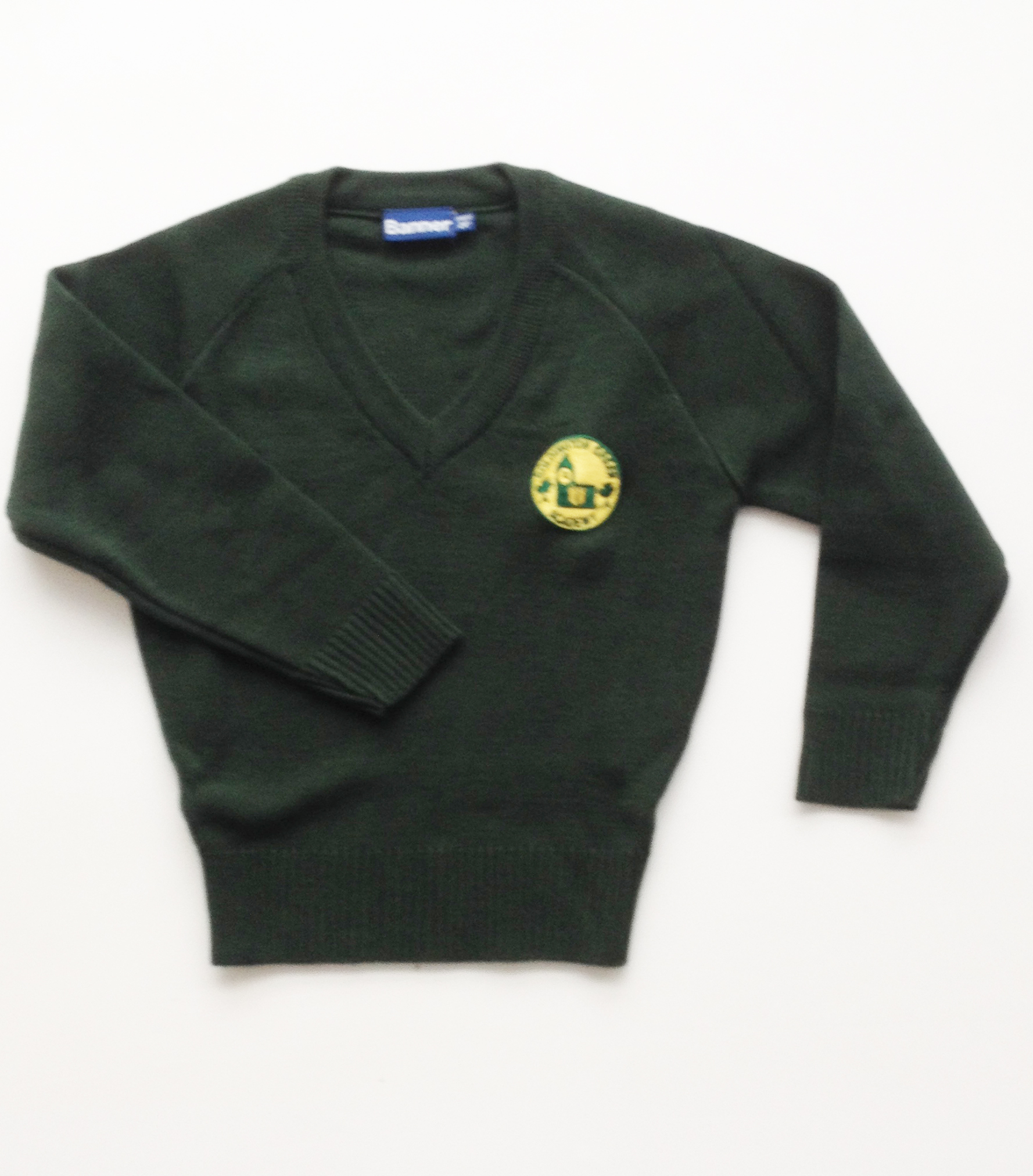 Goldington Green Academy Knitted Jumper (Bottle)