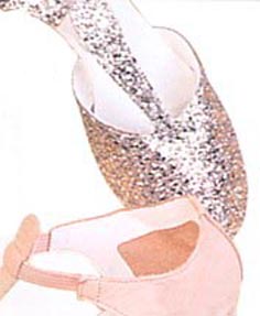 GLITTER GREEK SANDALS