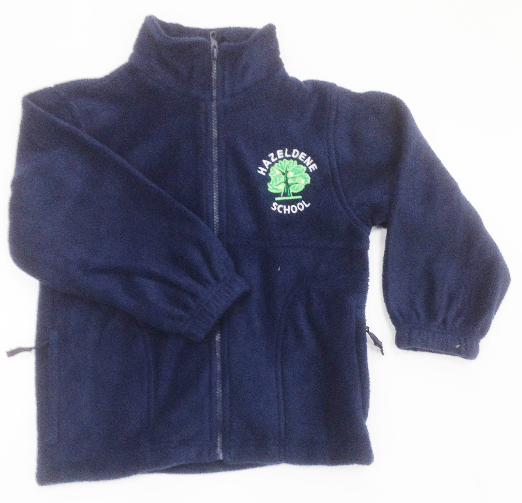 Hazeldene Full Zip Fleece (RECEPTION TO YEAR4) (Navy)