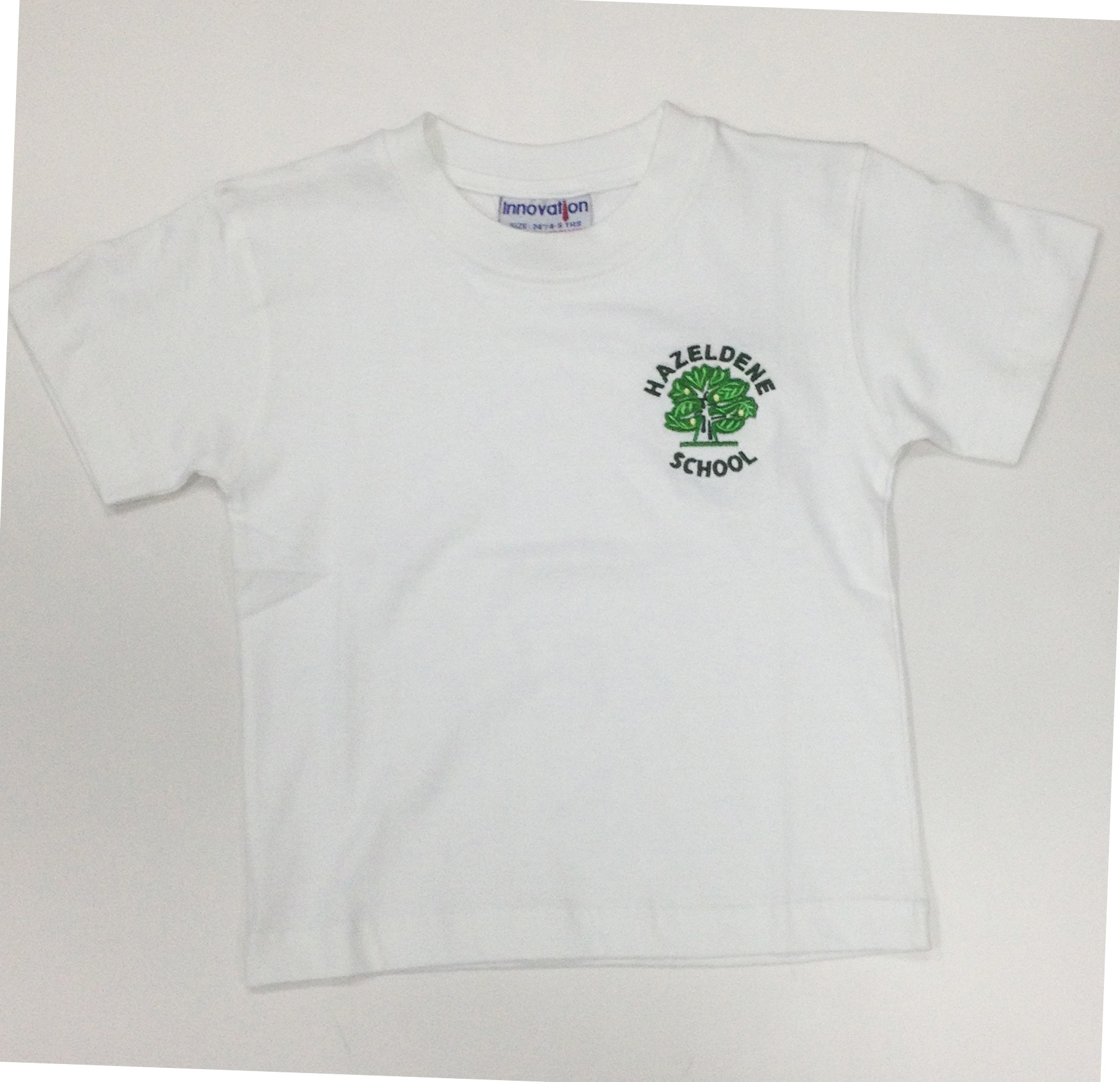 Hazeldene Sports T-Shirt - White (Reception & Year 1)
