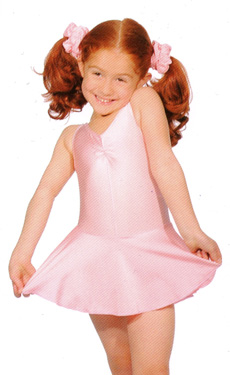 SLEEVELESS LEOTARD WITH SKIRT