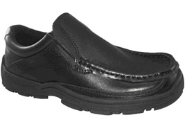 MIRAK BOYS LEATHER UPPER GUSSETT SHOES