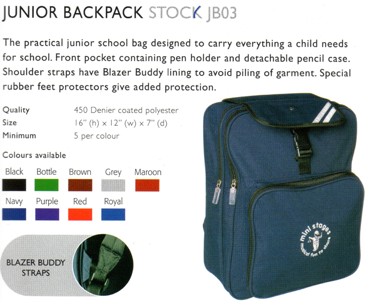 Junior Backpack