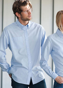 MENS LONG SLEEVE EASY CARE OXFORD SHIRT