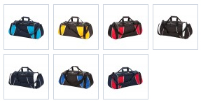 TEAM KIT BAG WITH CONTRAST PIPING