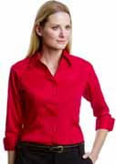 KUSTOM KIT 3/4 SLEEVE OXFORD SHIRT - KK710