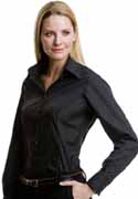 KUSTOM KIT LONG SLEEVE LADIES BUSINESS SHIRT