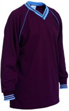 Plain Football Shirt with Piping