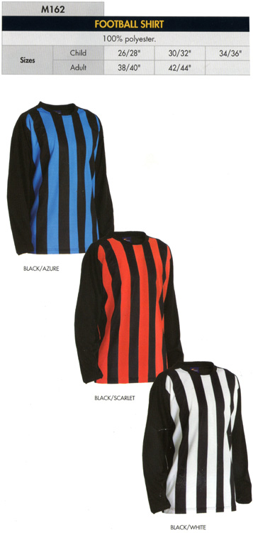 Vertical Stripe Football Shirt 