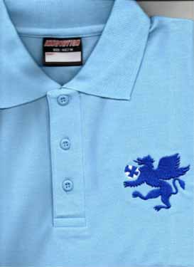 Mark Rutherford Polo Shirt (Blue Logo)