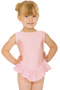 SLEEVELESS FRILL LEOTARD