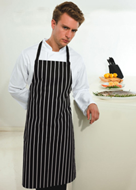 PREMIER STRIPED BIB APRON