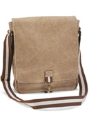 QUADRA DESERT CANVAS MESSENGER BAG - QD611