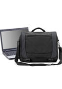 QUADRA TUNGSTEN LAPTOP BRIEFCASE - QD967