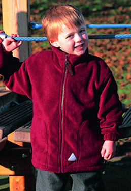 KIDS FULL ZIP FLEECE