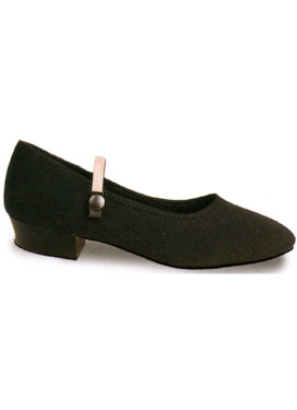 LOW HEEL CANVAS SHOE