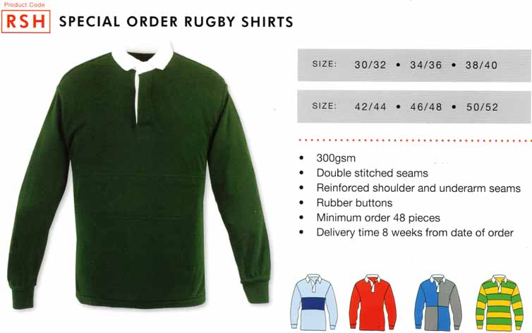 Traditional Rugby Shirts