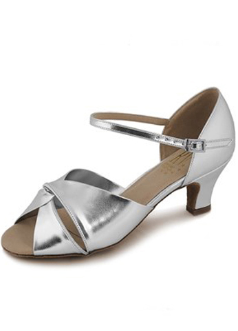 WIDE FIT LEATHER LATIN SANDAL WITH 2