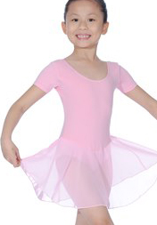 COTTON LYCRA SHORT SLEEVED LEOTARD