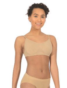 SILKY SEAMLESS CLEAR BACK BRA TOP