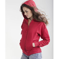 Ladies Zipped Hoodies