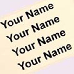 Name Labels