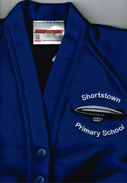 Shortstown Primary Sweat Cardigan (Royal)