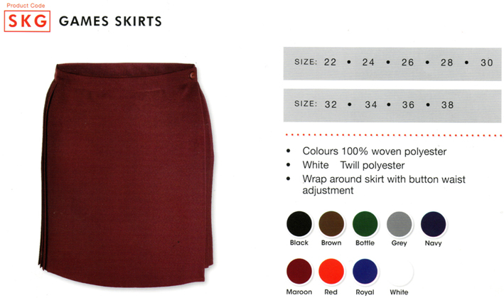 Button Up Games Skirt