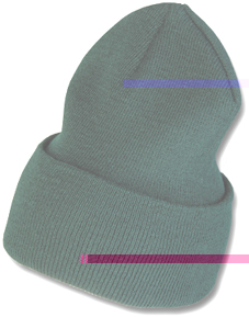 JUNIOR KNITTED ACRYLIC SKI HAT