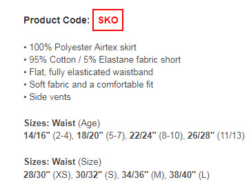 INNOVATIONS SPORTS SKORTS