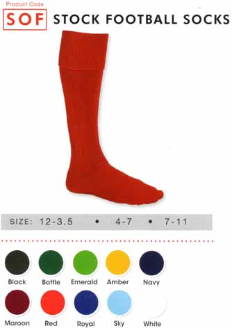 Plain Sports Socks