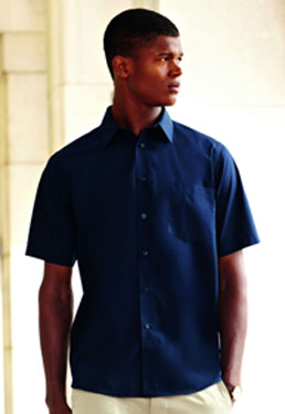 SHORT SLEEVE POPLIN SHIRT