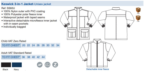 BANNER KESWICK 3-IN-1 JACKET (112097)