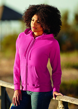 LADYFIT LIGHTWEIGHT HOODED JKT