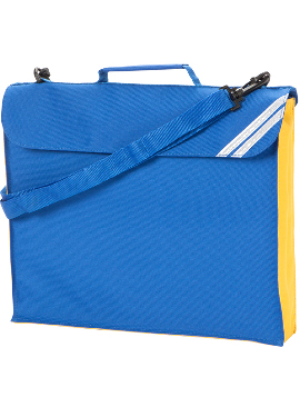 JUNIOR DESPATCH BAG WITH CONTRAST TRIM