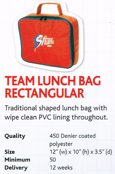 Team Lunch Bag