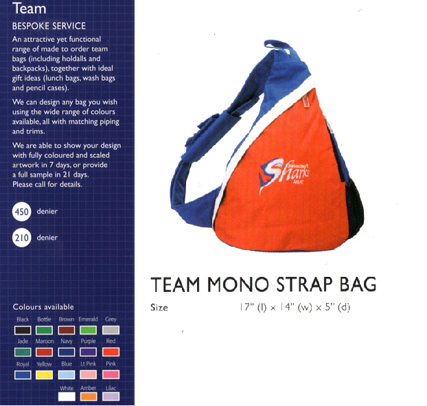 Team Mono Strap Bag