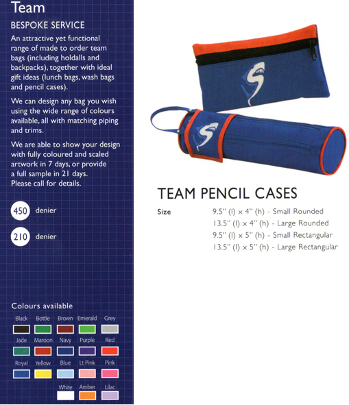 Team Pencil Cases