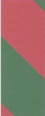 STRIPE TIE - red/green