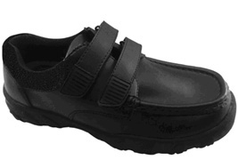 MIRAK BOYS LEATHER UPPER VELCRO SHOES