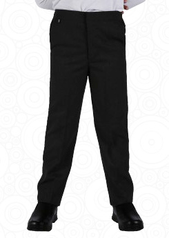 BOYS PLAIN FRONT SKINNY FIT TROUSER