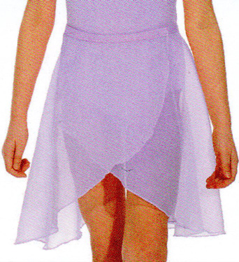 PRIMARY GEORGETTE WRAPOVER SKIRT