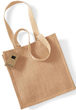 JUTE COMPACT TOTE