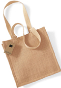 WESTFORD JUTE COMPACT TOTE - W406