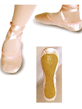 WIDE FIT SATIN BALLET SHOE