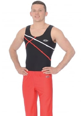 ATLAS BOYS'/ MEN'S SLEEVELESS GYMNASTICS LEOTARD