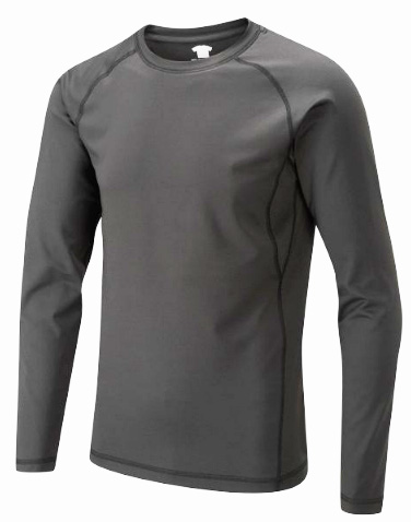 PLAIN BASE LAYER TOP (BLACK)